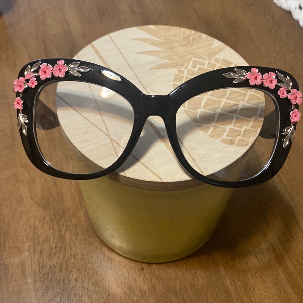 Fun over sized glasses